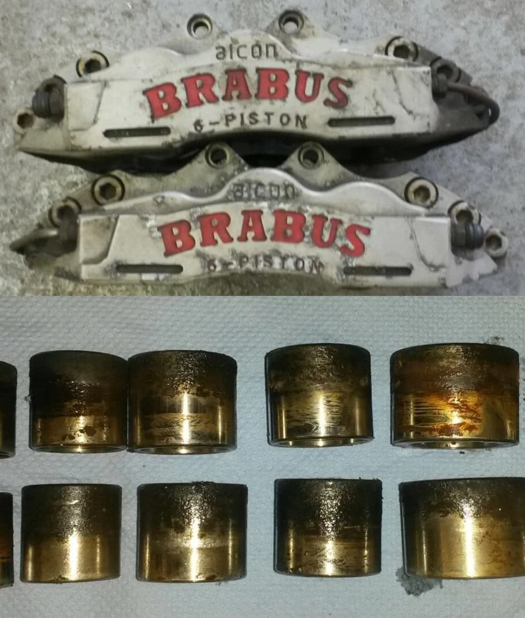 Brabus Calipers Pre Service